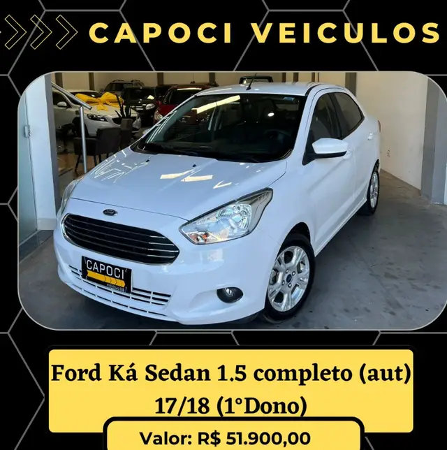 Carro Ford Ka 2018 1.0 S (Flex)