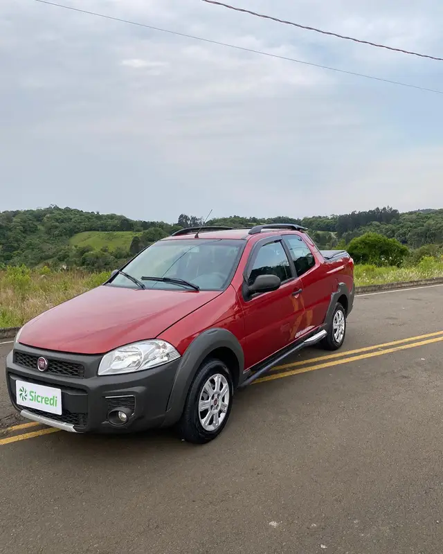 Carro Fiat Strada 2015 Working 1.4 (Flex) (Cabine Dupla)