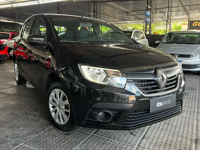Carro Renault Sandero 2021 Life 1.0 12V SCe (Flex)