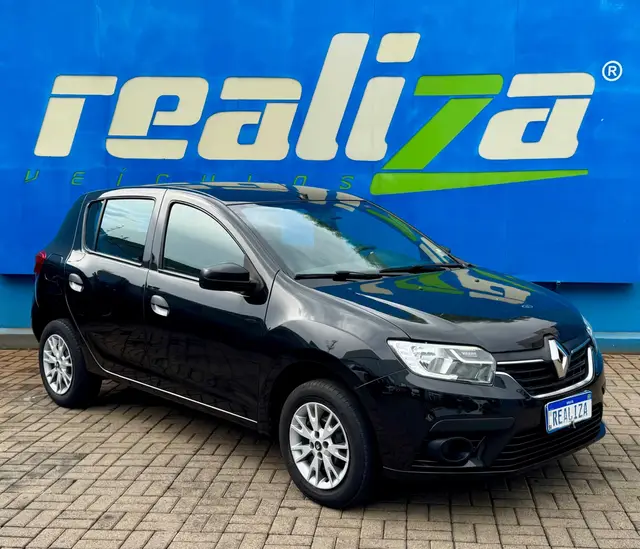 Carro Renault Sandero 2021 Life 1.0 12V SCe (Flex)