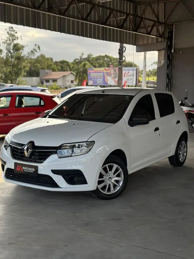 Carro Renault Sandero 2020 Life 1.0 12V SCe (Flex)