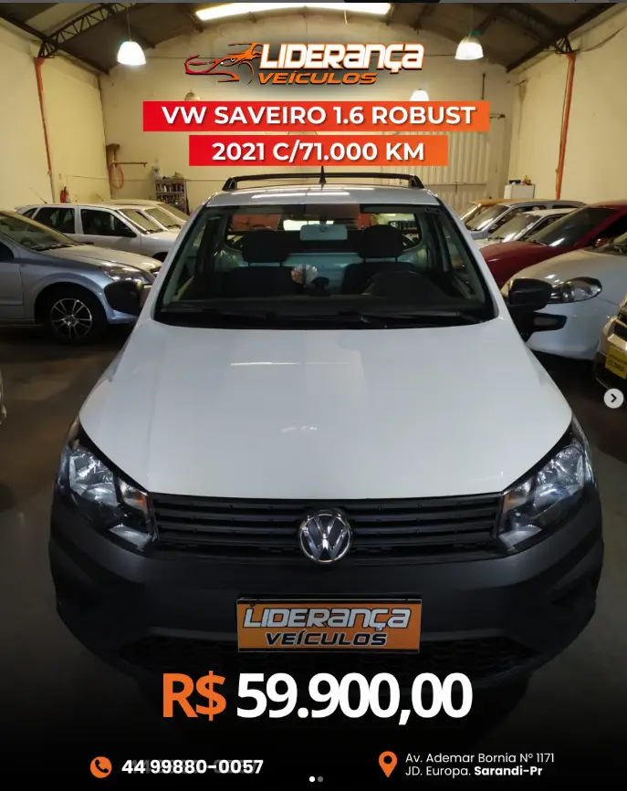 Volkswagen Saveiro Trendline 1.6 MSI CS (Flex)