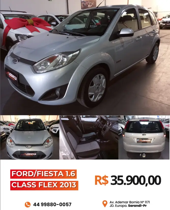 Ford Fiesta Hatch SE Rocam 1.6 (Flex)
