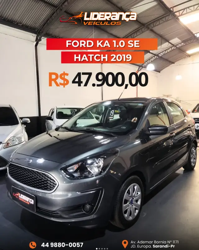 Carro Ford Ka Sedan 2020 SE Plus 1.0 (Flex)