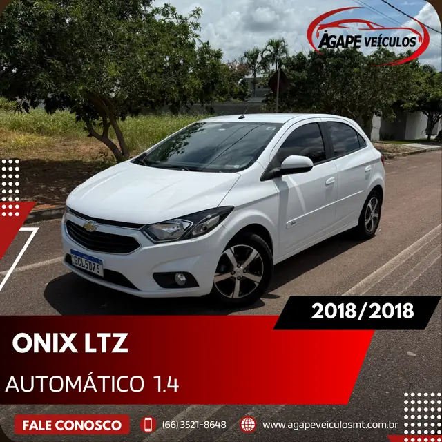 Carro Chevrolet Onix 2018 1.4 LTZ SPE/4 (Aut)