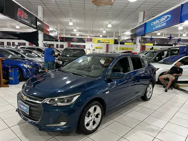 Carro Chevrolet Onix Plus 2021 1.0 Premier II Turbo Flex (Aut)