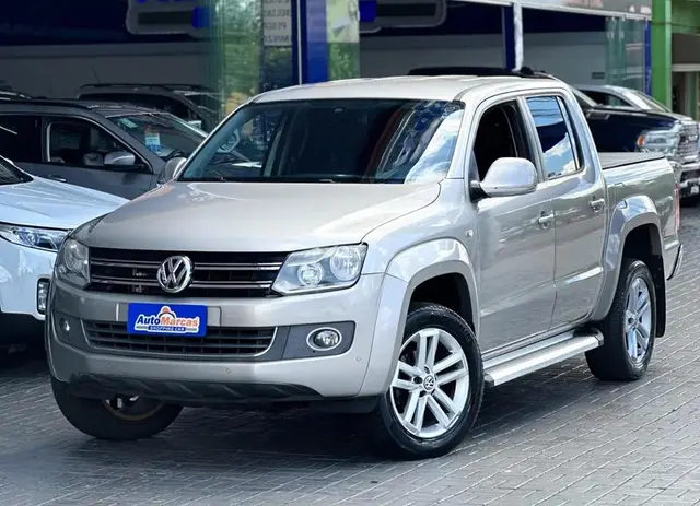 Carro Volkswagen Amarok 2016 2.0 CD 4x4 TDi Highline (Aut)