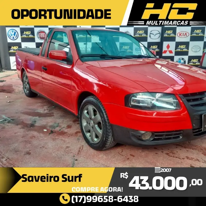 Volkswagen Saveiro SuperSurf 1.6 G4 (Flex)