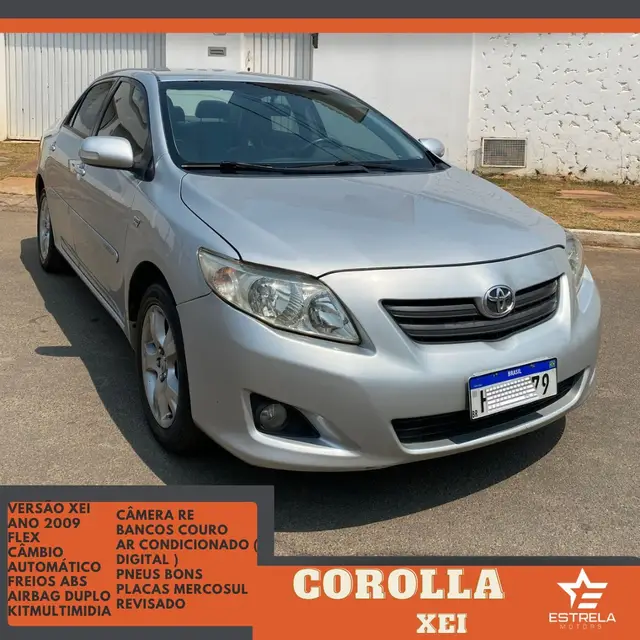 Carro Toyota Corolla 2009 Sedan XEi 1.8 16V (flex) (aut)