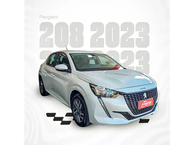 Carro Peugeot 208 2023 Allure 1.6 (Flex) (Aut)