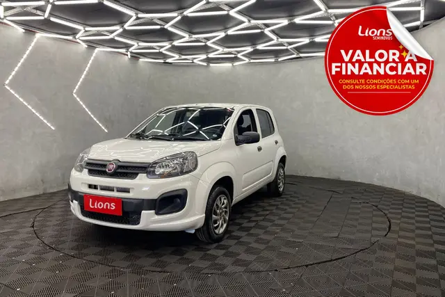 Carro Fiat Uno 2021 Attractive 1.0