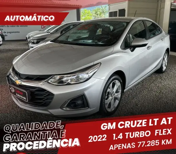Carro Chevrolet Cruze 2022 LT 1.4 Turbo (Aut.)