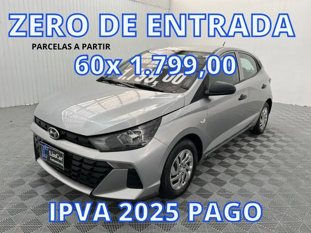 Carro Hyundai HB20 2024 Sense 1.0 (Mec.)