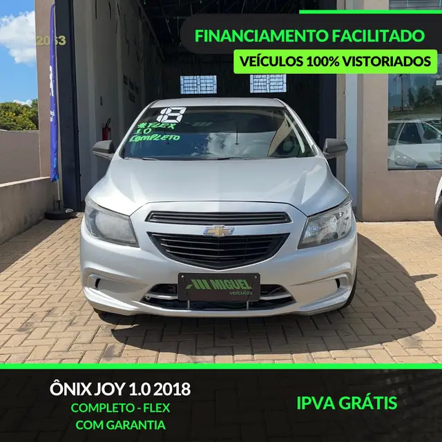 Carro Chevrolet Onix 2018 1.0 Joy SPE/4