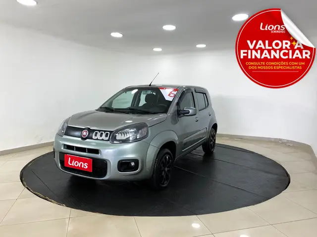 Carro Fiat Uno 2016 Attractive 1.0 (Flex) 4p