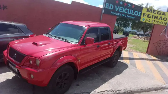 Carro Mitsubishi L200 2004 L 200 Sport GLS 4x4 2.5 (cab. dupla)