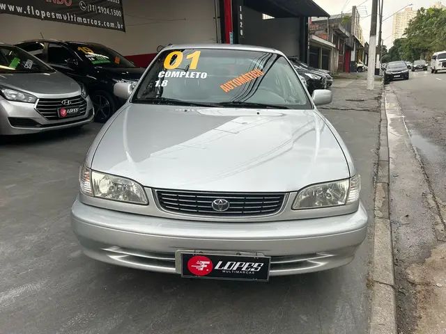 Carro Toyota Corolla 2001 Sedan XEi 1.8 16V (aut)