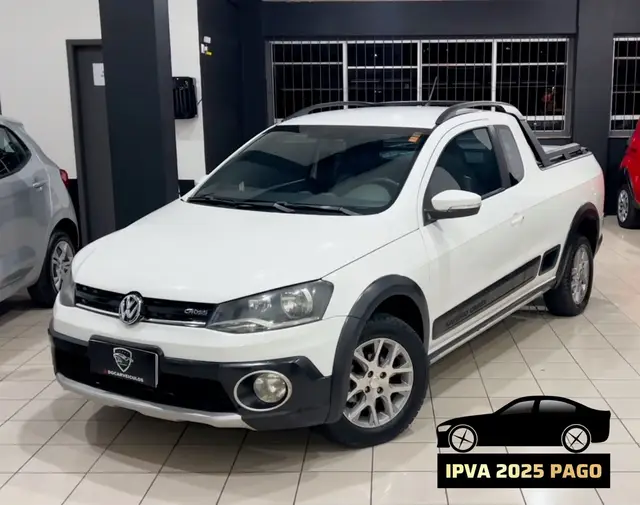 Carro Volkswagen Saveiro 2014 Cross 1.6 (Flex) (cab. estendida)