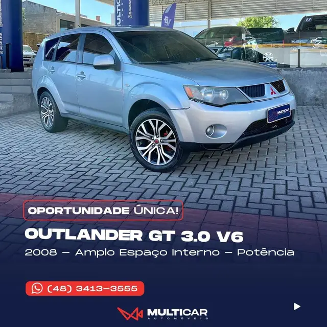 Carro Mitsubishi Outlander 2008 3.0 V6
