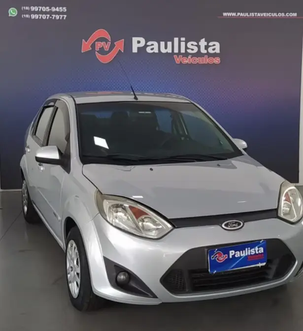 Carro Ford Fiesta Hatch 2013 Rocam 1.0 (Flex)