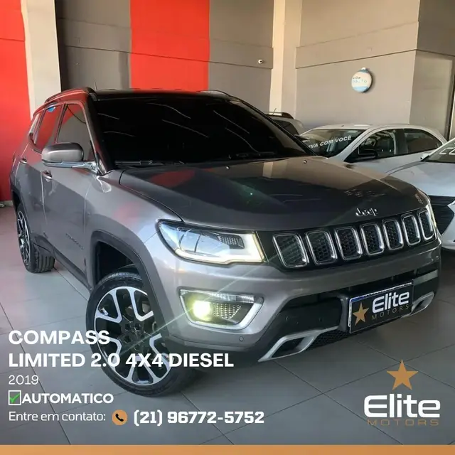 Carro Jeep Compass 2019 2.0 TDI Limited 4WD (Aut)