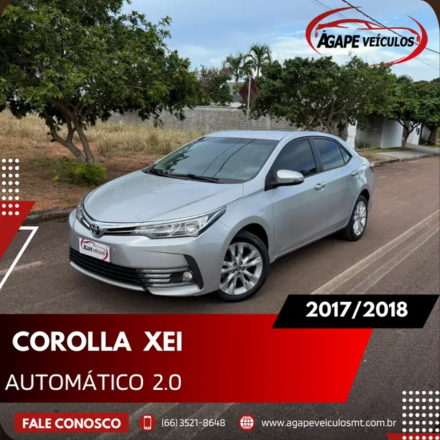 Carro Toyota Corolla 2018 2.0 XEi Multi-Drive S (Flex)