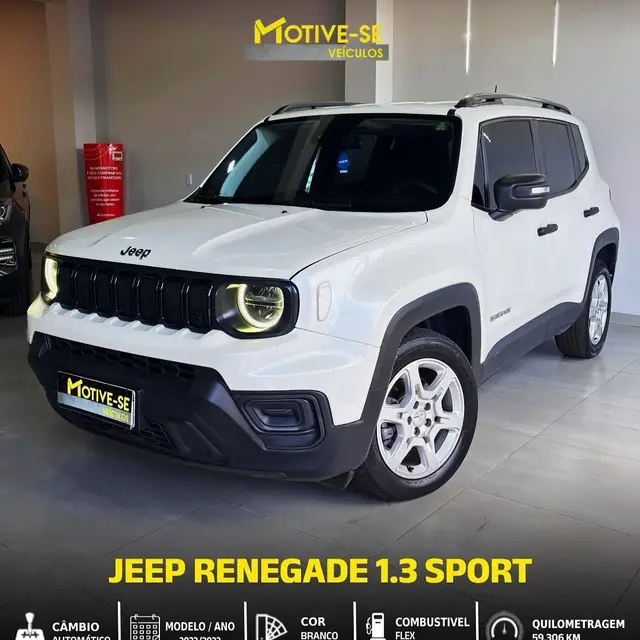 Carro Jeep Renegade 2022 Sport T270 4x2 AT6