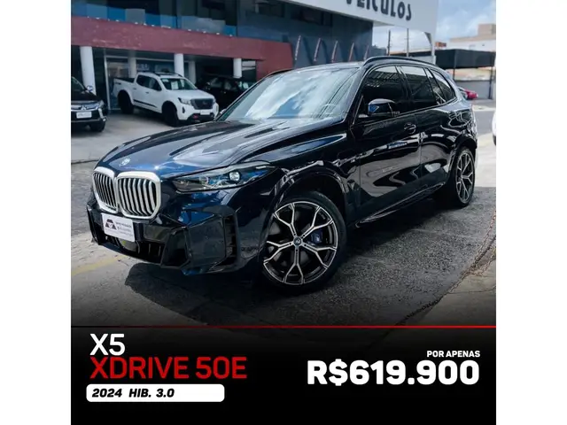Carro BMW X5 2024 xDrive50e M Sport 3.0 Turbo (Aut.) (Híb.)