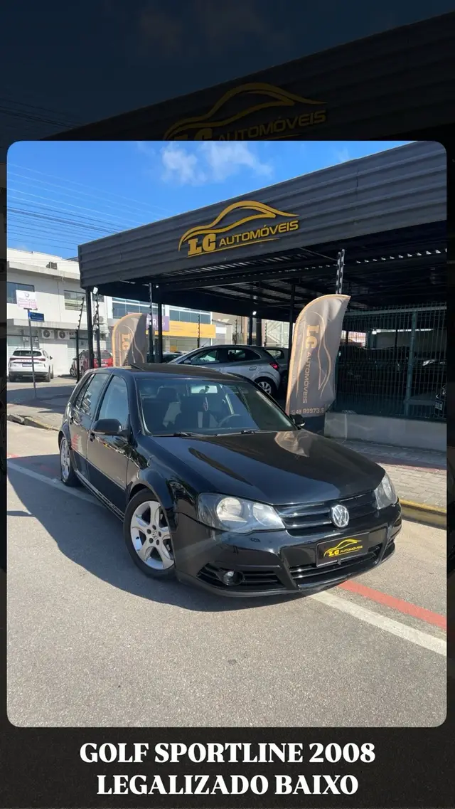 Carro Volkswagen Golf 2008 Sportline 1.6 (Flex)