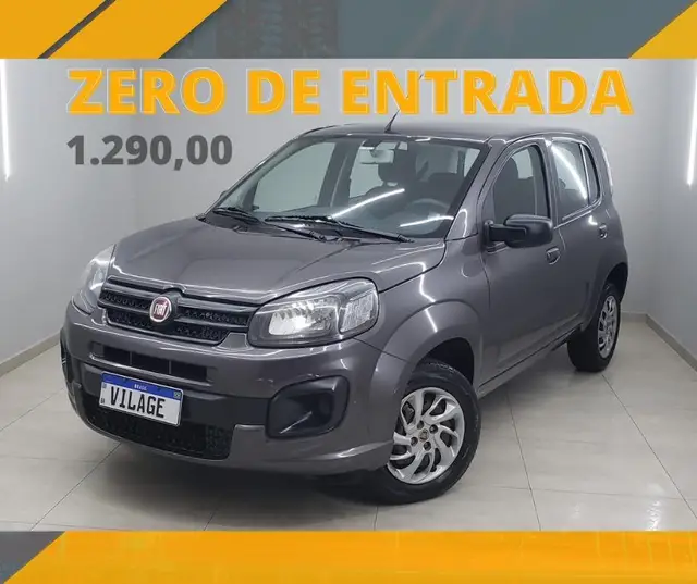 Carro Fiat Uno 2021 Attractive 1.0