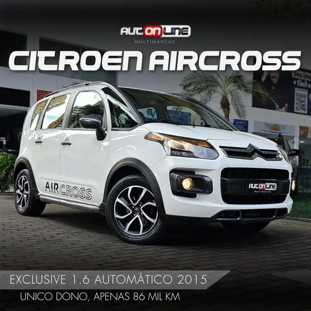 Carro Citroën Aircross 2015 Exclusive 1.6 16V (flex) (aut)