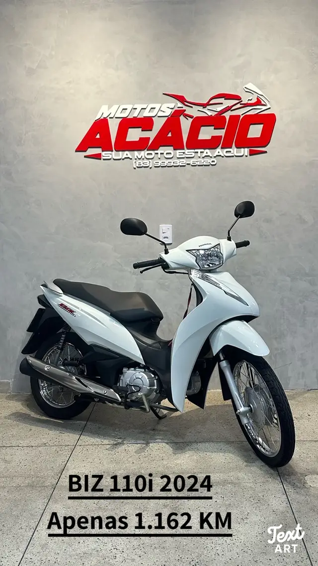 Moto Honda Biz 110i 2024 CBS