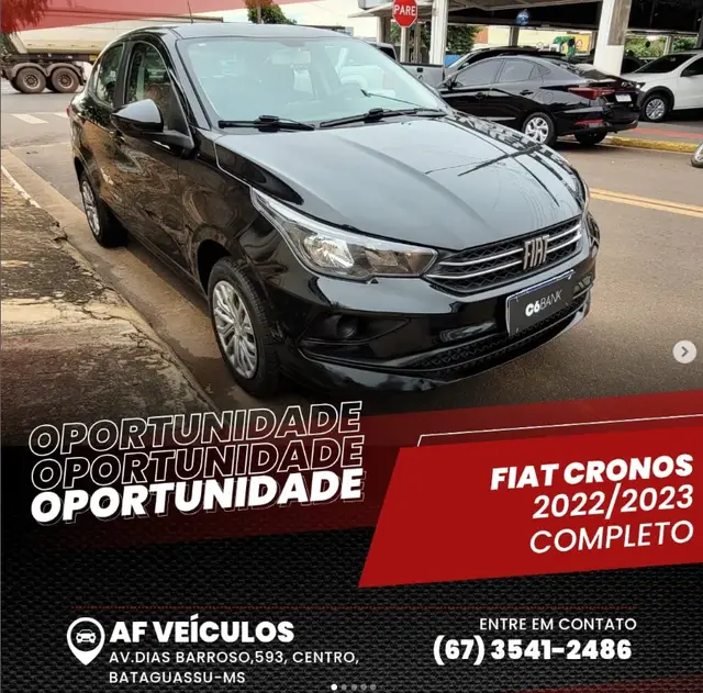 Carro Fiat Cronos 2023 Drive 1.3 (Flex) MT