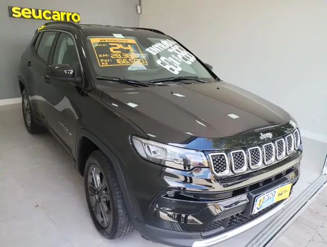 Carro Jeep Compass 2024 Longitude 1.3 T270 (Aut) (Flex)