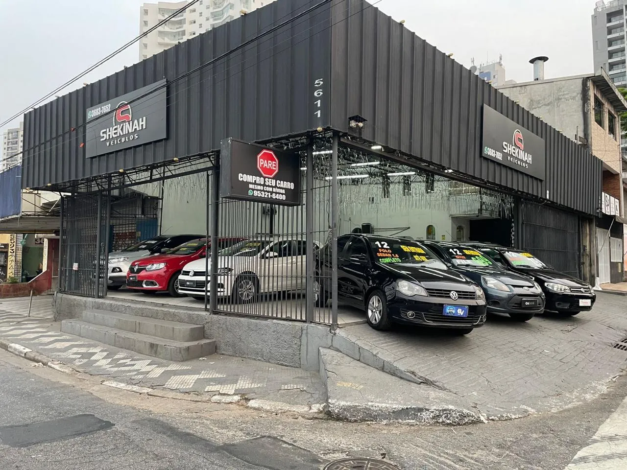 Fachada da loja SHEKINAH VEICULOS - Osasco - SP