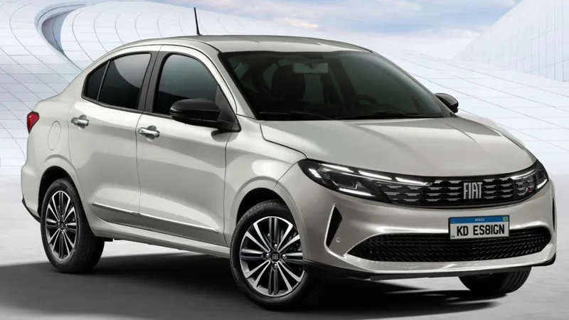 Novo Fiat Cronos 2026 já roda em testes e vai ter tapa no visual como Argo