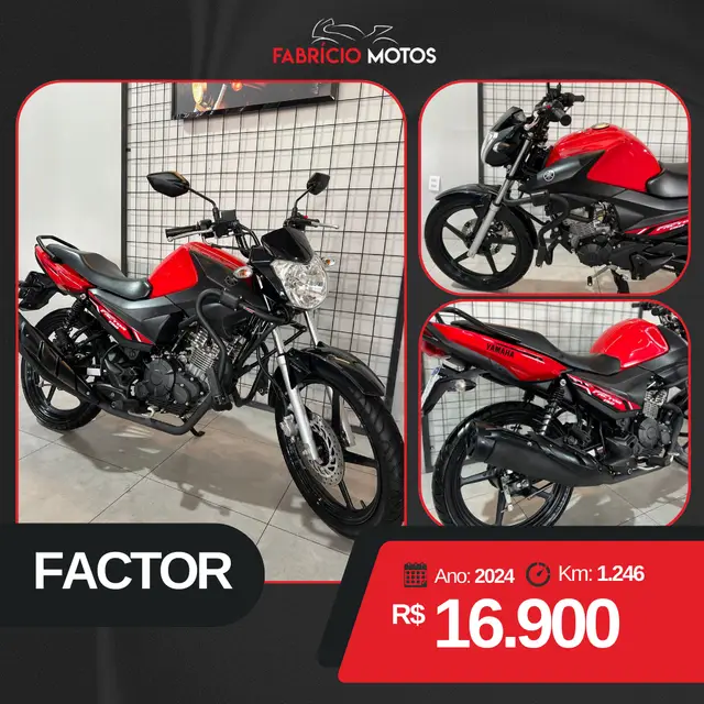 Carro Yamaha YBR 150 Factor 2023 ED