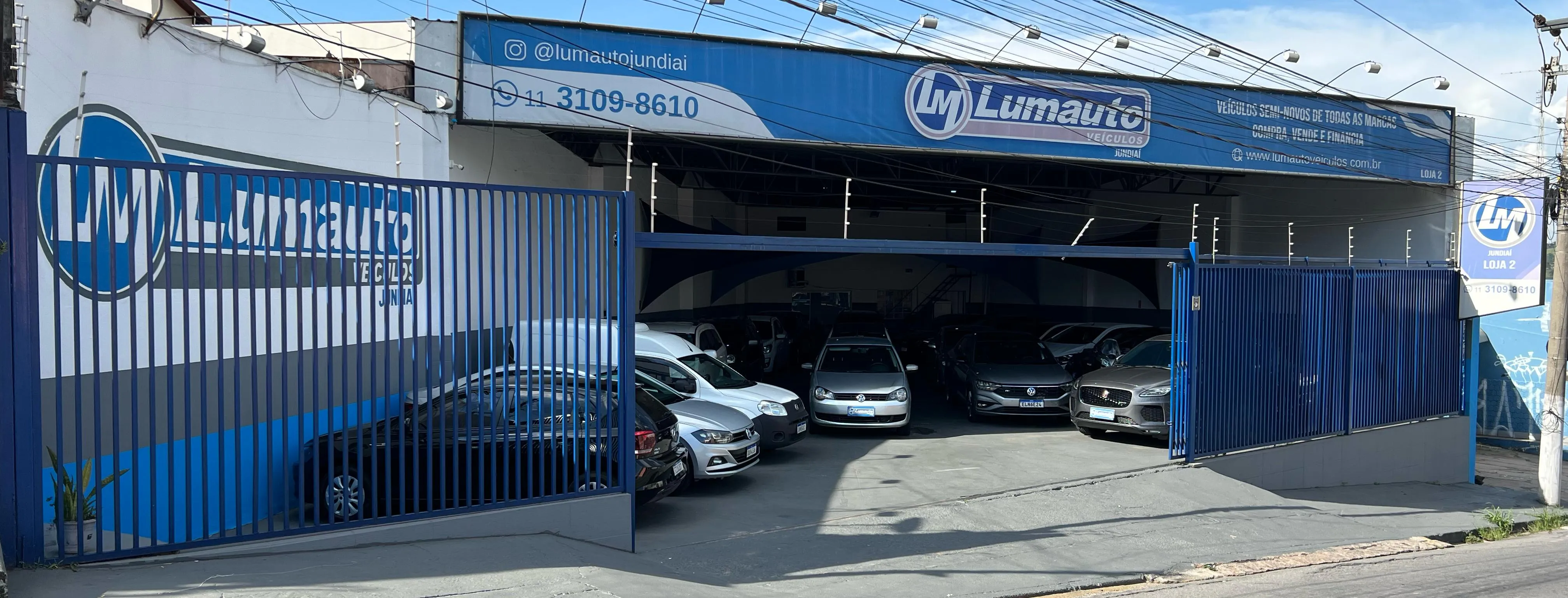Fachada da loja Veículos à venda em Lumauto Veículos Jundiaí  - Jundiaí - SP | Mobiauto