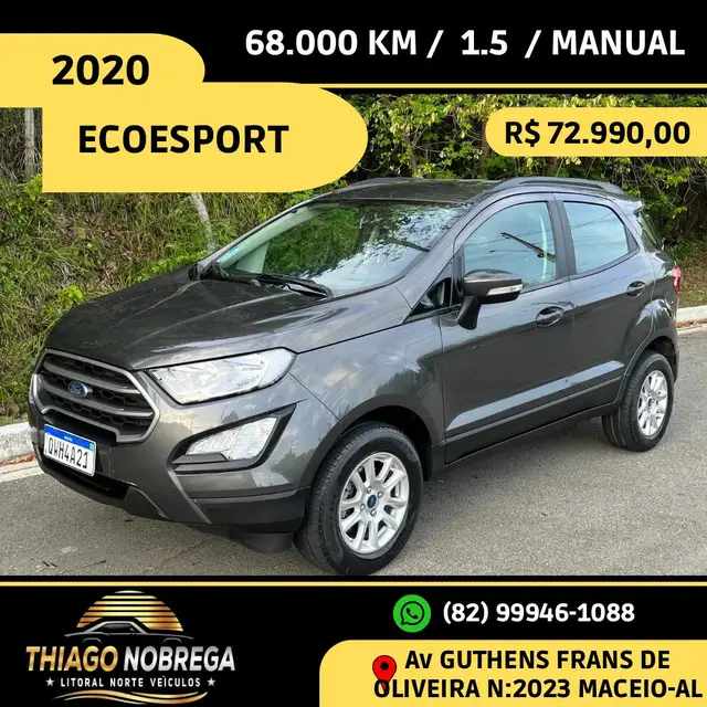 Carro Ford EcoSport 2020 SE 1.5 (Flex)