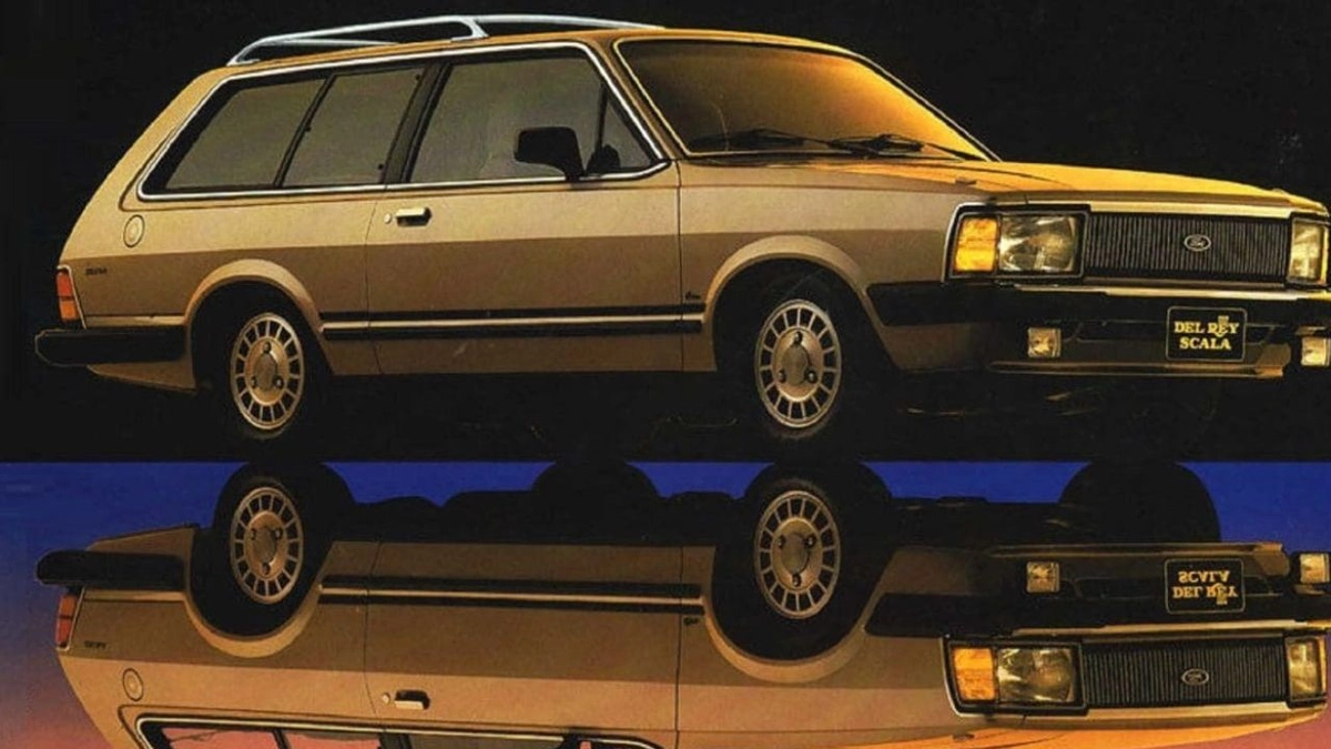 Lançada em 1983, perua podia ser equipada com ar-condicionado, cronômetro e rodas de liga leve