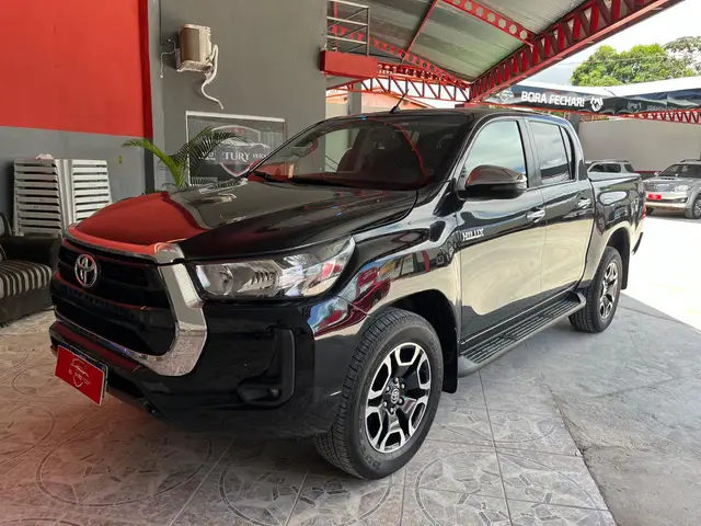 Carro Toyota Hilux Cabine Dupla 2022 SRV 2.8 TDI CD 4x4 (Aut)