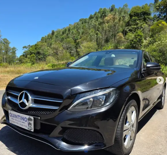 Carro Mercedes-Benz C 180  2017 1.6 CGI Gasolina (Aut)