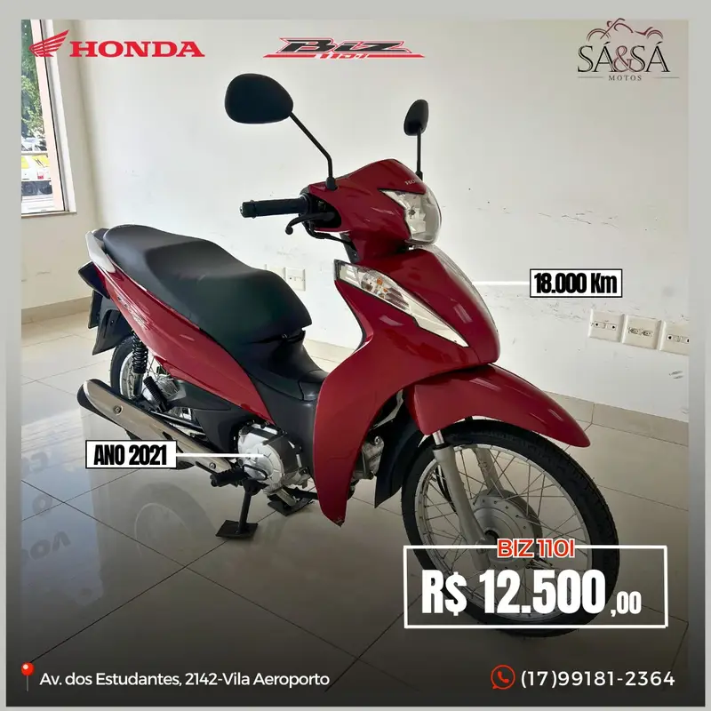 Honda Biz 110i 110i