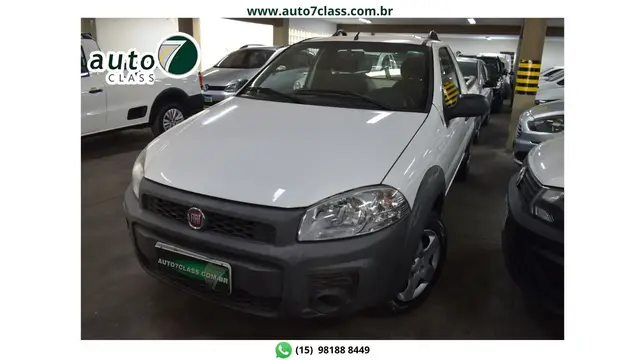 Carro Fiat Strada 2019 Hard Working 1.4 (Flex) (Cabine Simples)