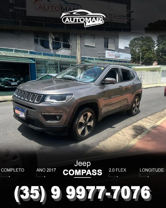 Carro Jeep Compass 2017 2.0 Longitude 4x2 (Aut) (Flex)