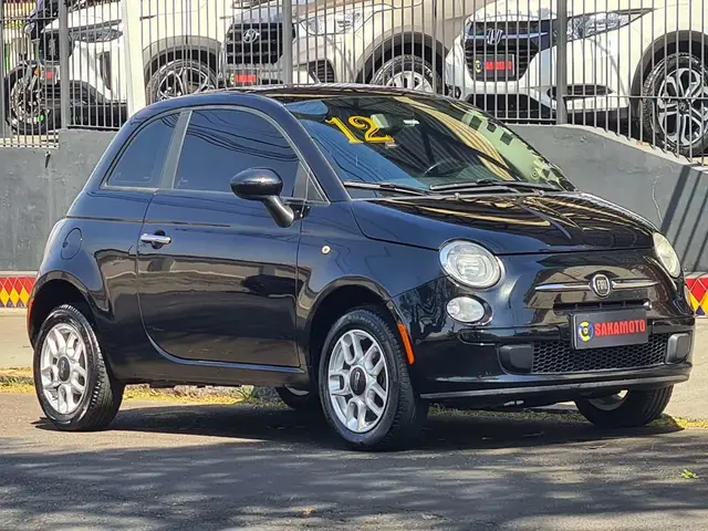 Carro Fiat 500 2012 Cult 1.4 8V