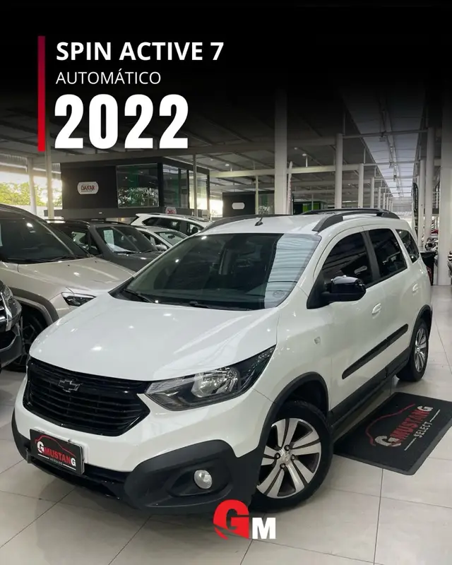 Carro Chevrolet Spin 2022 Activ 7S 1.8 (Flex) (Aut)