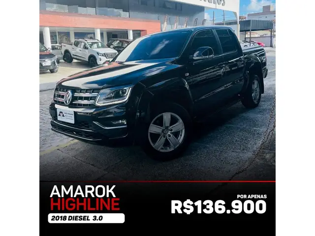 Carro Volkswagen Amarok 2018 2.0 CD 4x4 TDi Highline (Aut)