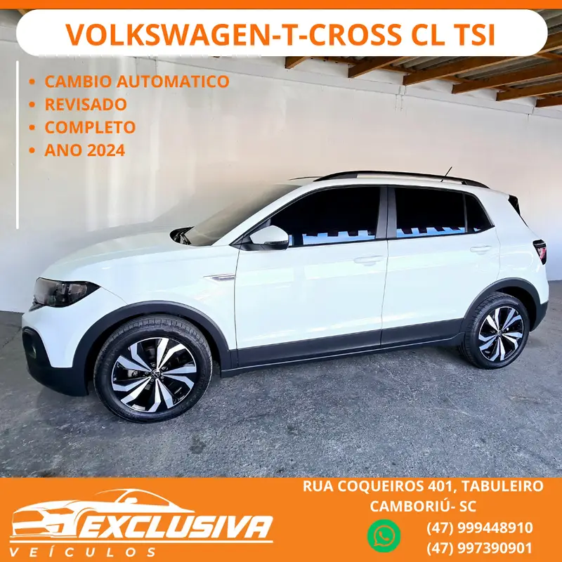 Volkswagen T-Cross 1.0 200 TSI Comfortline (Aut) (Flex)