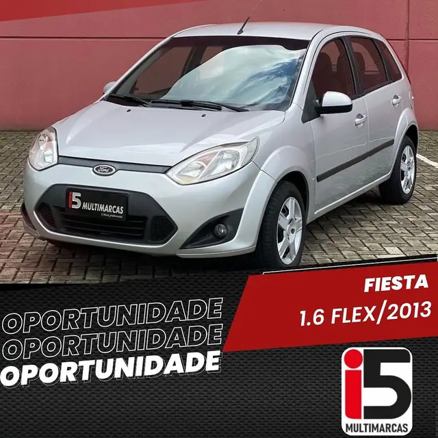 Carro Ford Fiesta Hatch 2013 SE Rocam 1.6 (Flex)